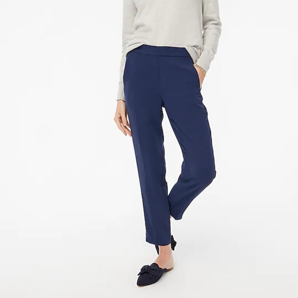J. Crew Jamie Pant Navy